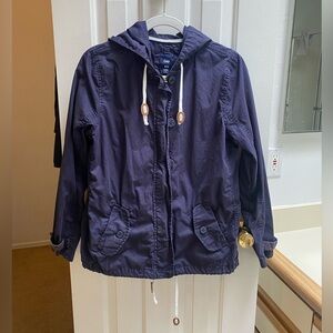 GAP lightweight navy full zip jacket size medium